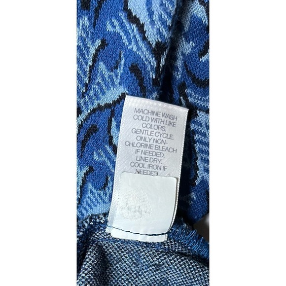 J Jill Long Sleeved Shirt, Blue, Medium - Picture 6 of 6